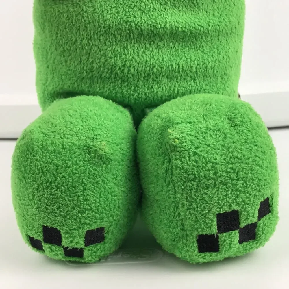 Minecraft Green Creeper Plush 14'' Mojang Jinx 2013 Stuffed Toy Collectible FLAW